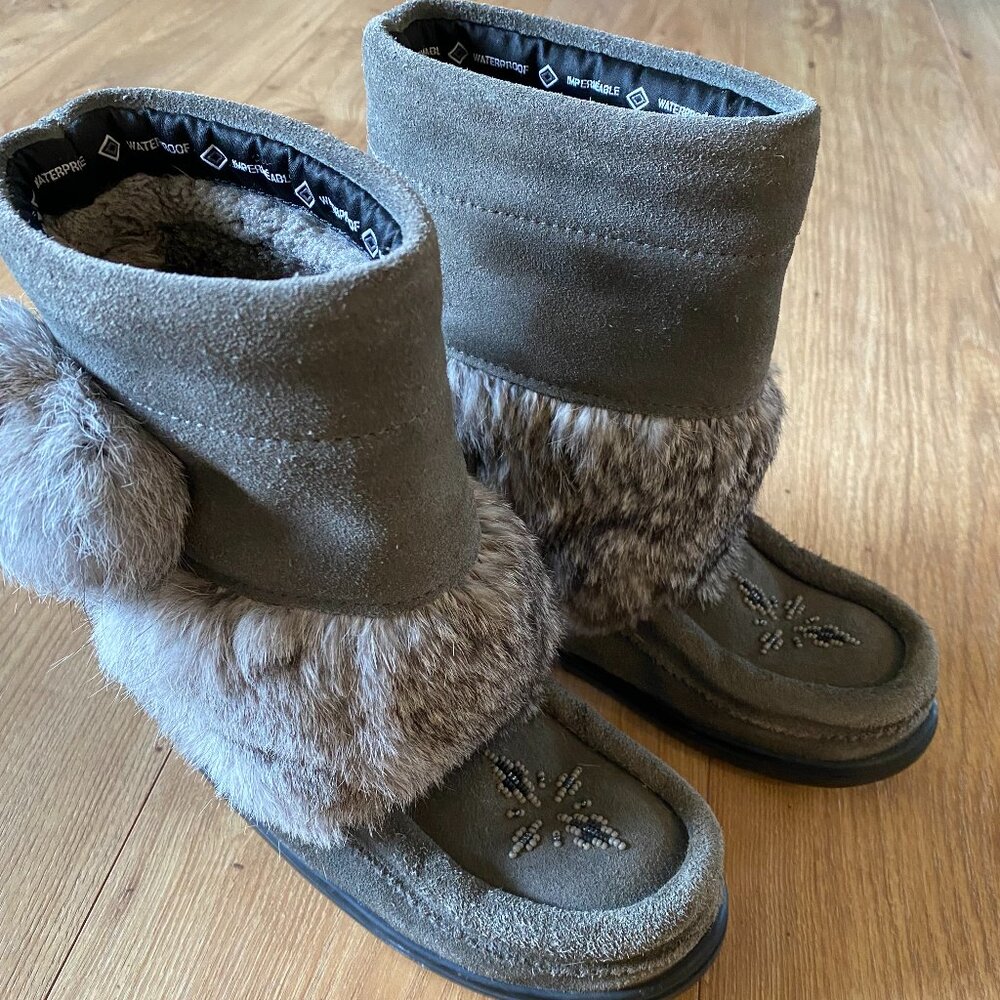 Kids Manitobah Mukluks, waterproof